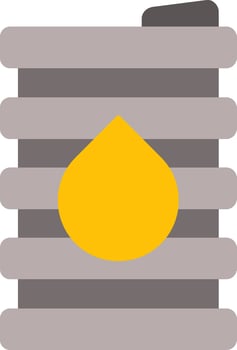 Oil Flat Icon vector