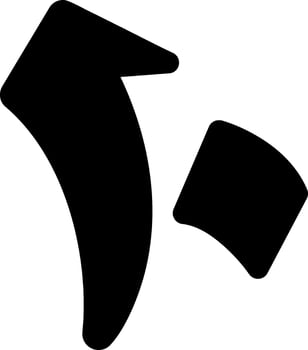 Ashara Glyph Icon vector