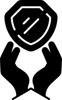 Insurance Protection Icon vector