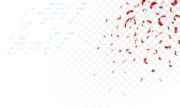 Abstract background party celebration blue confetti. Birthday, Holiday. vector