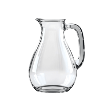 Empty Glass Pitcher AI-Generative png