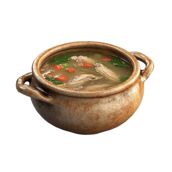 Pot of Soup AI-Generative png