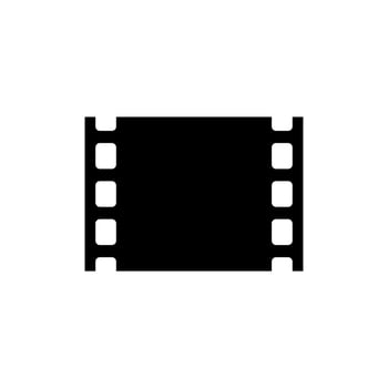 Film strip icon on white background vector