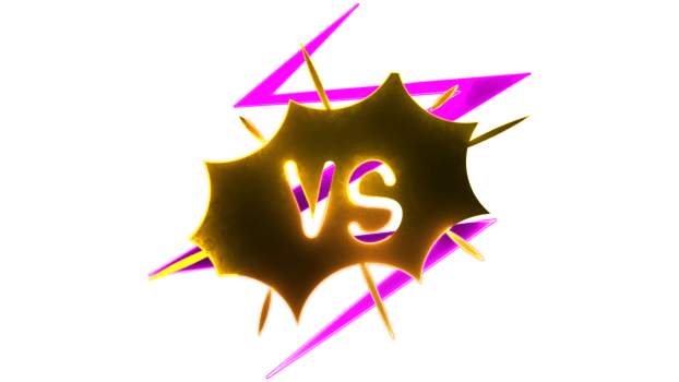 Glowing icon VS neon png