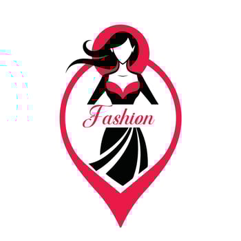 Modern fashion logo design vector