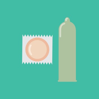 condom icon love sign safe sex vector