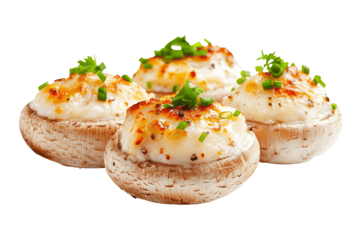 Stuffed Mushrooms with Herbs png