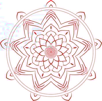 Beautiful Floral Mandala design, Creative ornamental decorative element in circle shape. black mandala circles Abstract mandala banners vector