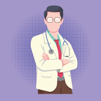 doctor art ilustration vector