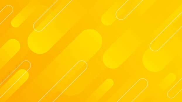 Bright orange-yellow gradient abstract dynamic background. Modern wallpapers. Fresh lemon color vector