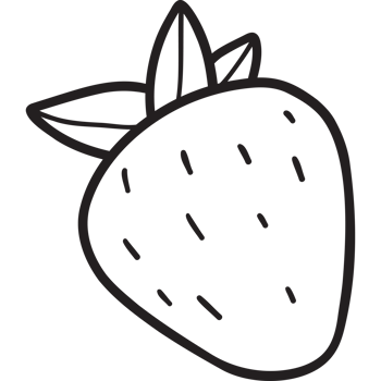 Outline drawing Strawberry png