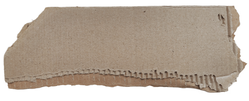 cardboard torn piece with blank space for text label or background png