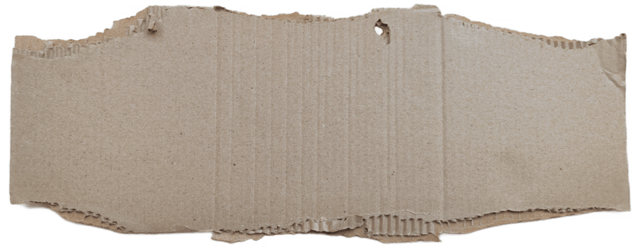 Torn cardboard background png