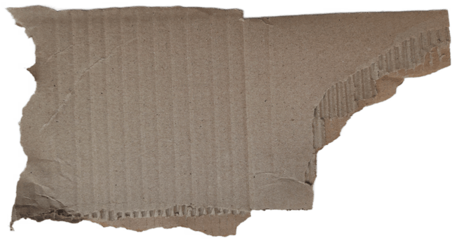 piece of cardboard ripped and torn png