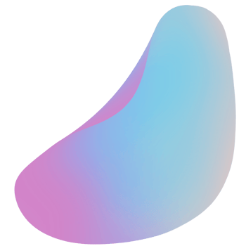 pink blue hologram liquid fluid abstract element illustration A Flow abstract shape with a gradient of purple to blue resembling a distorted cloud png