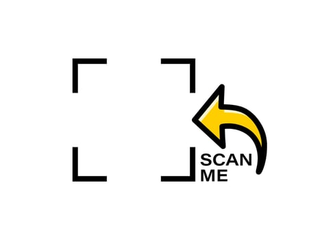 Scan qr code. Quick response code or QR code set for smartphone. Qr code scanner design. vector
