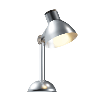 3d table reading lamp desk lighting home decor icon png