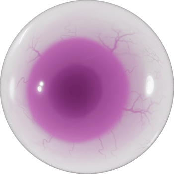 3D Pink eyeball png