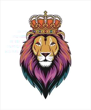 Lion Head logo vector