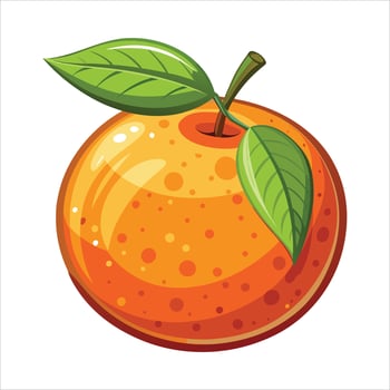 A Orange art illustration vector