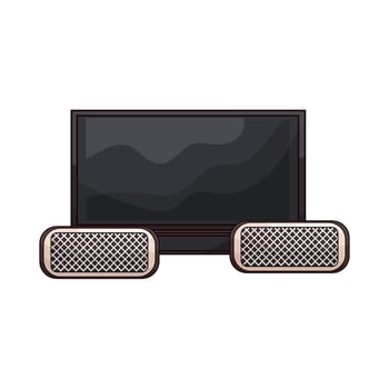 Unique Modern Speaker Design vector