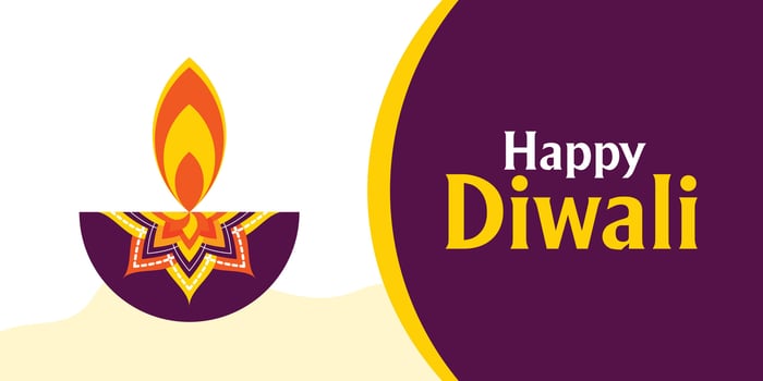 Happy Diwali Background vector