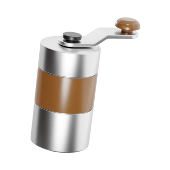 Coffee Grinder 3d icon illustration png