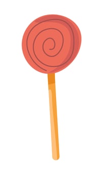 Halloween Lollipop Candy Illustration vector