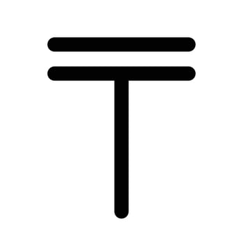 Monetary Kazakhstan Tenge Icon for Finance and Currency Graphics Perfect for Representing Kazakhstan's Currency and Economic Symbols vector