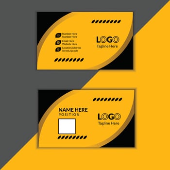 modern business card design vector