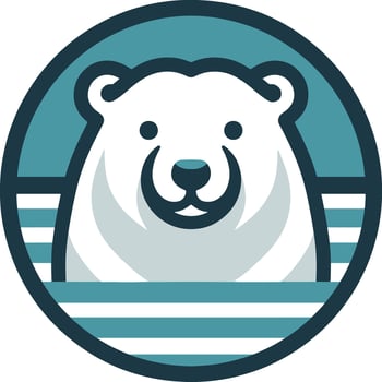 Polar Simple Design Logo vector