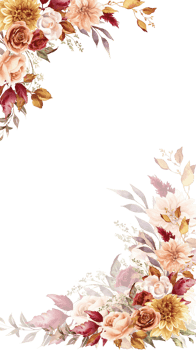 vintage flower frame png