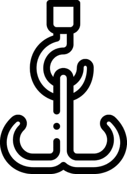 hook illustration design vector