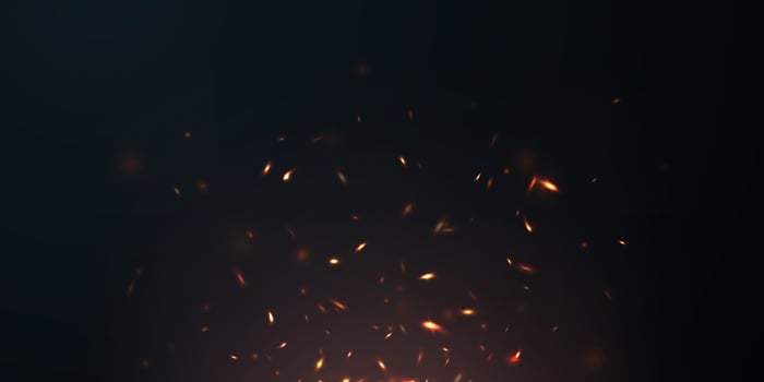 sparkle background virtual flame design illustration vector