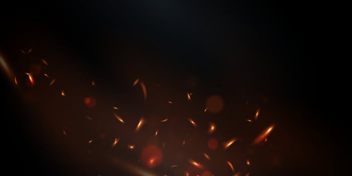 sparkle background virtual flame design illustration vector