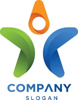 star logo idea vector