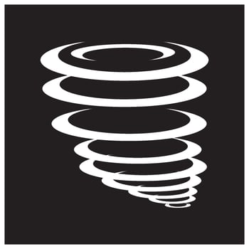 rotating tornado wind illustration vector