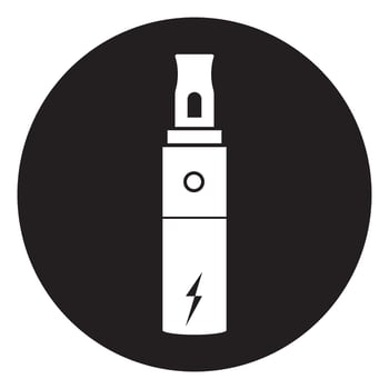 Vape smoking tool illustration vector