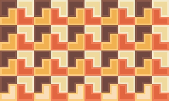 Retro geometric seamless pattern wallpaper background vector