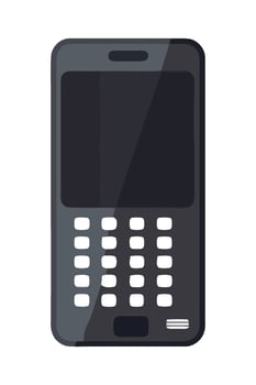 Smartphone mobile phone icon illustration design vector