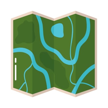 Map of the world illustration vector