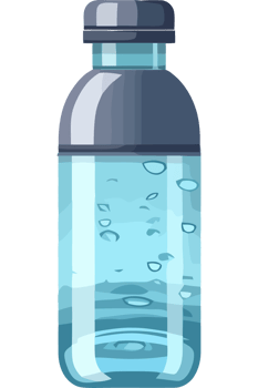 Water bottle clipart png