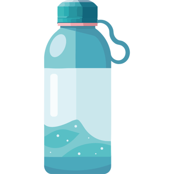 Water bottle clipart png