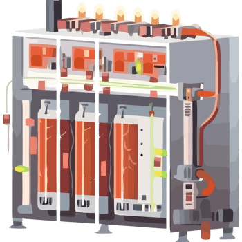 An illustration of a machine that is used to make oil png