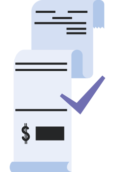 Checkbox icon with a checkmark and a dollar sign png