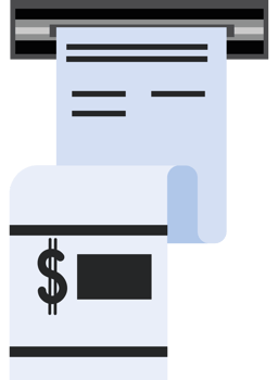 Receipt printer icon png