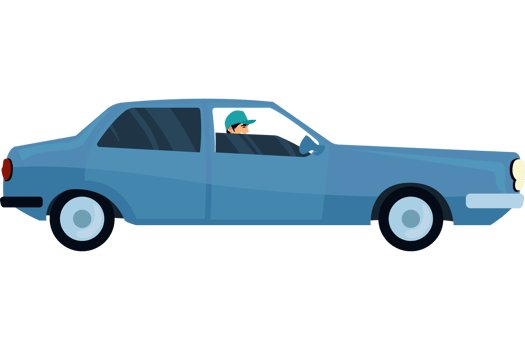 Car driving clipart png