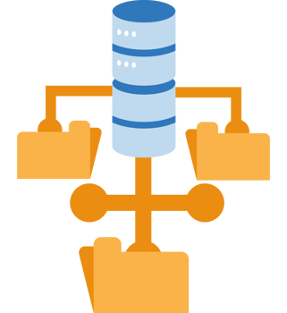 A server with several files and folders png