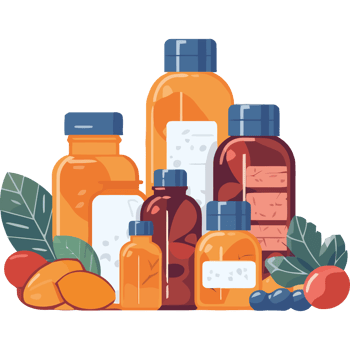 Pharmaceuticals and vitamins png