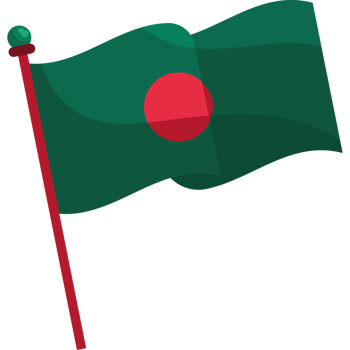 Bangladesh flag clipart png